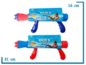 BASE-X SPLASH PISTOLA LANZA AGUA LISA SURTIDA