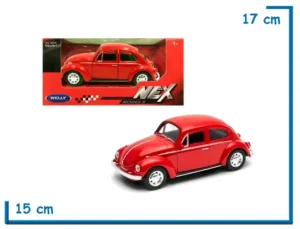 WELLY 1.36 VOLKSWAGEN BEETLE ROJO