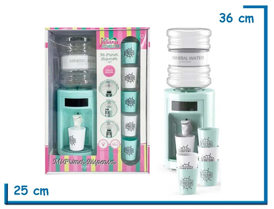 JULIANA SWEET HOME MI PRIMER DISPENSER CON LUZ Y SONIDO