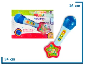 JULIANA Y JULIAN MICROFONO LUZ Y SONIDO