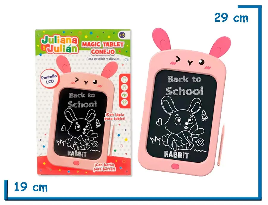 JULIANA Y JULIAN MAGIC TABLET CONEJO
