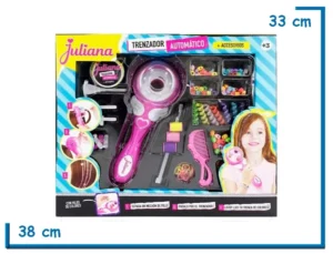 JULIANA TRENZADOR AUTOMATICO CON ACCESORIOS