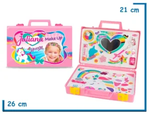 JULIANA MAKE UP UNICORN VALIJA GRANDE ROSA