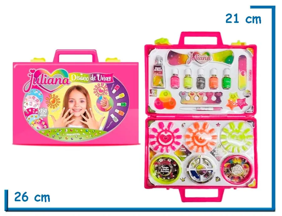 JULIANA DISEÑO DE UÑAS VALIJA GRANDE
