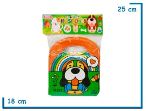 LIBRO ANIMALITOS DIVERTIDOS MIS QUERIDAS MASCOTAS PARA BAÑO