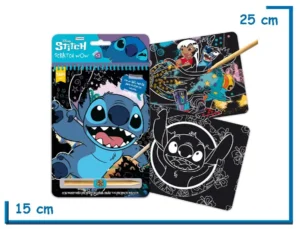 DISNEY STITCH SCRATCH WOW! RASPA Y DESCUBRE