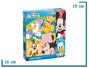 MICKEY MOUSE CLUBHOUSE LIBRO WOW CAMBIA DE COLOR CON AGUA