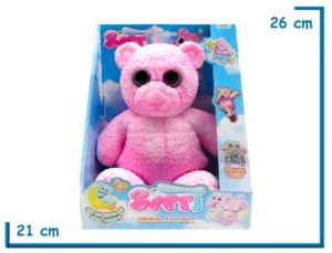 BTF SOFT OSO ROSA CON FRAGANCIA GITD