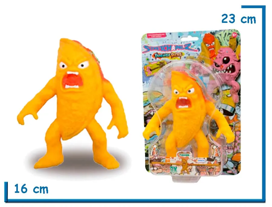 STRETCHAPALZ FOODBEAST SERIES TACOO MU¥ECO ESTIRABLE