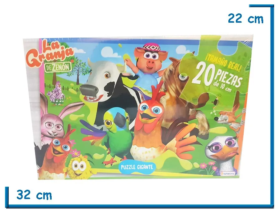 LA GRANJA DE ZENON PUZZLE GIGANTE 20 PZS