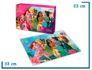DISNEY PRINCESA PUZZLE GIGANTE X40 PZS