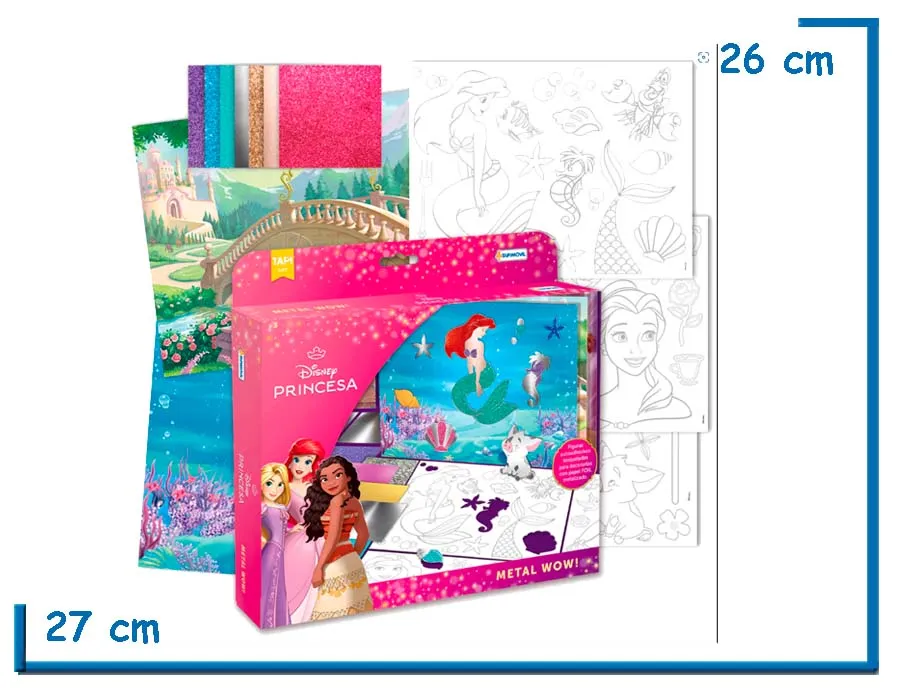 DISNEY PRINCESA FOIL WOW!