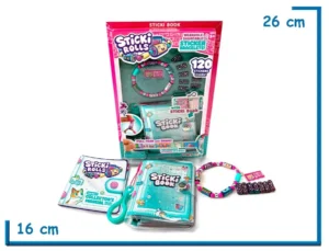 STICKI ROLLS STICKI BOOK SET PULSERA CON STICKERS
