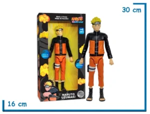NARUTO UZUMAKI NARUTO SHIPPUDEN FIGURA SEMI ARTICULADA 23CM
