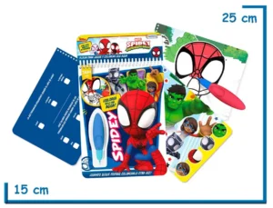 SPIDEY AF AGUA WOW! COLOREA CON AGUA