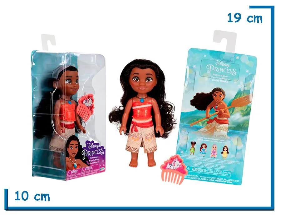 DISNEY PRINCESS MUÑECA PEQUEÑA MOANA
