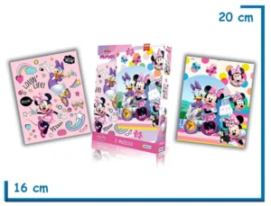MINNIE 2 PUZZLES 24 36 PZS