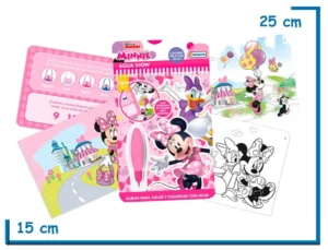 DISNEY JUNIOR MINNIE AGUA WOW! COLOREA CON AGUA