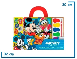 MICKEY Y AMIGOS MALETIN PARA COLOREAR Y CREAR
