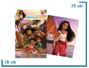 MOANA 2 2 PUZZLES 6 Y 9 PZS