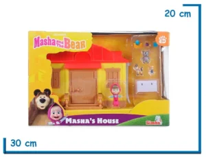 SIMBA MASHAS HOUSE PLAYSET MASHA AND THE BEAR
