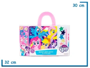 MY LITTLE PONY MALETIN PARA COLOREAR