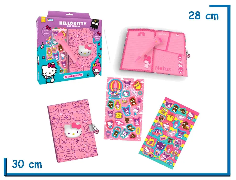 HELLO KITTY MI DIARIO SECRETO SQUISHY