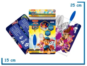 PAW PATROL AGUA WOW! COLOREA CON AGUA