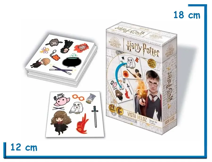 HARRY POTTER VISTA VELOZ JUEGO DE CARTAS