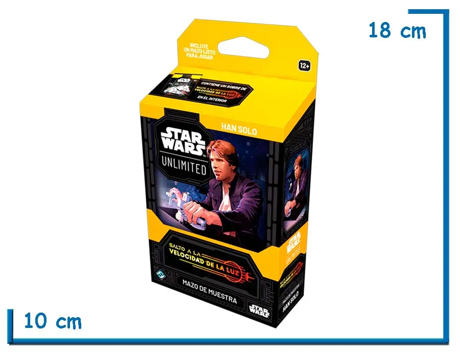 STAR WARS UNLIMITED SALTO A LA VELOCIDAD DE LA LUZ HAN SOLO MAZO