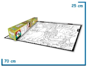 MUNDO ZOO SUPER LAMINA PARA COLOREAR