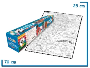 VIAJE POR ARGENTINA SUPER LAMINA PARA COLOREAR