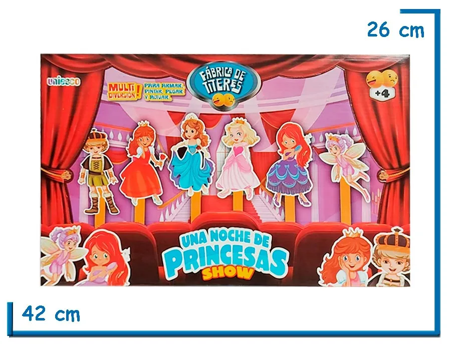 FABRICA DE TITERES UNA NOCHE DE PRINCESAS SHOW