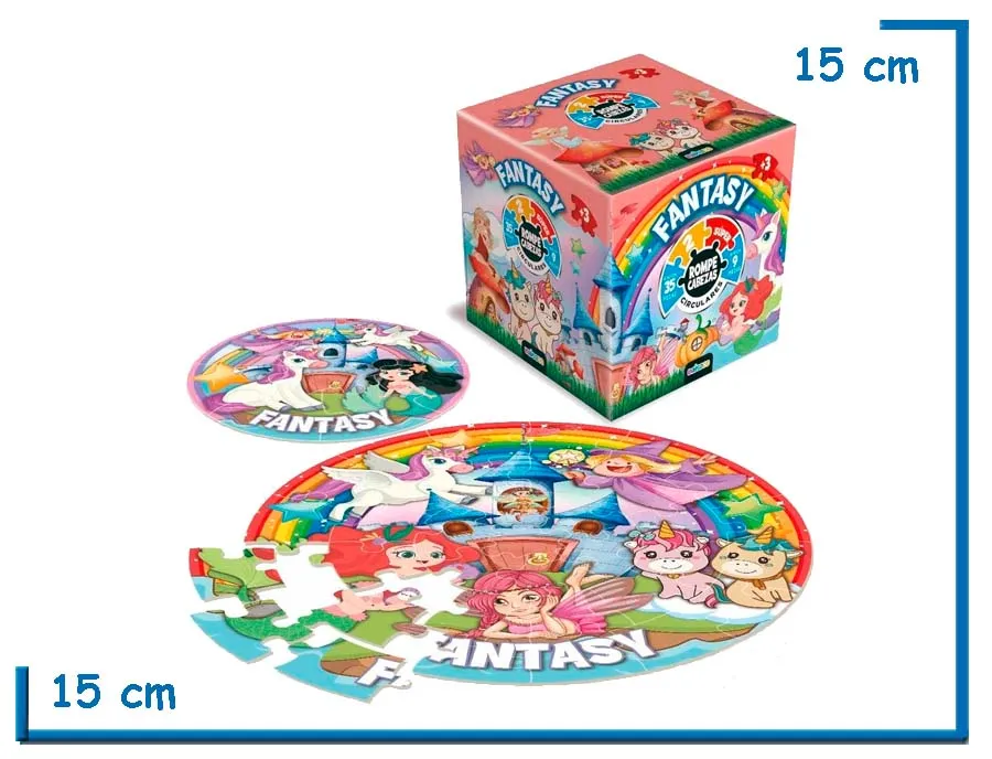 FANTASY 2 PUZZLES CIRCULARES 35 Y 9 PZS
