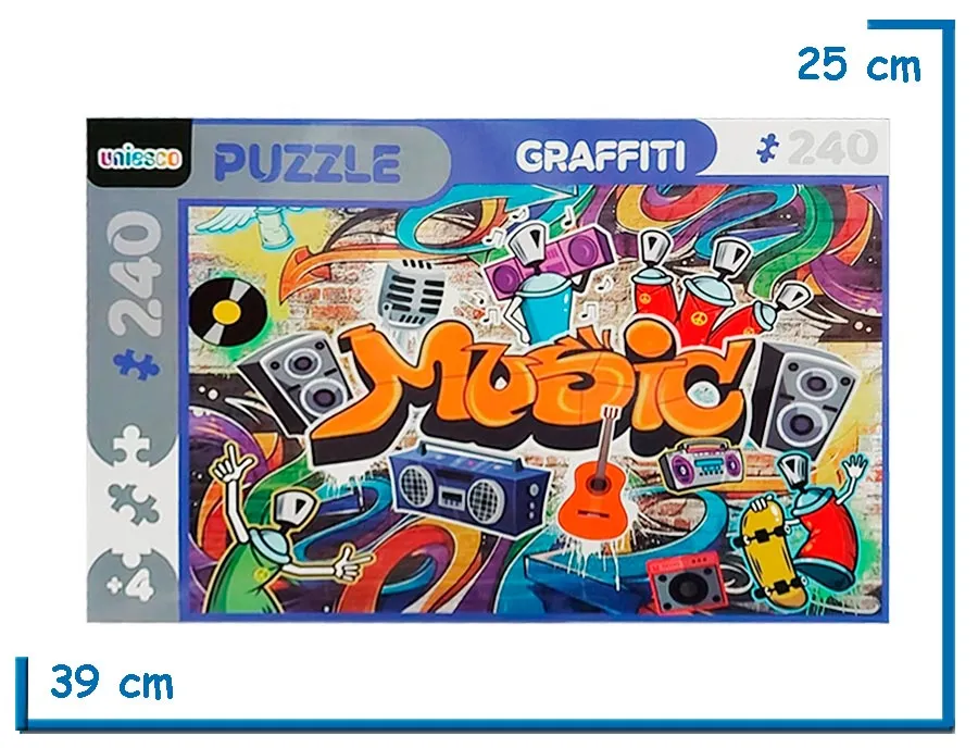 PUZZLE X240 PZS GRAFFITI