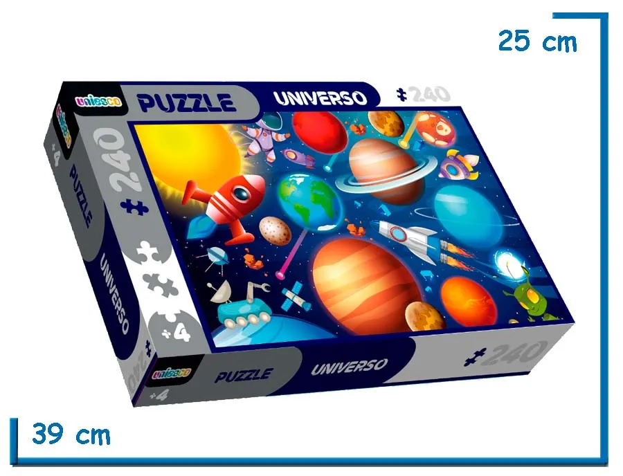 PUZZLE X240 PZS UNIVERSO