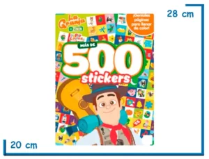 LIBRO MAS DE 500 STICKERS LA GRANJA DE ZENON