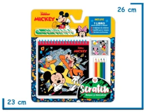 SCRATCH RASPA Y DESCUBRE DISNEY JUNIOR MICKEY