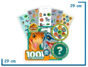 1001 STICKERS JURASSIC WORLD EXPLORERS