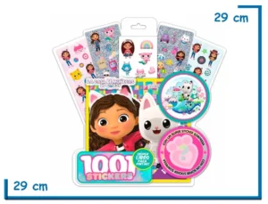 1001 STICKERS GABBYS DOLLHOUSE