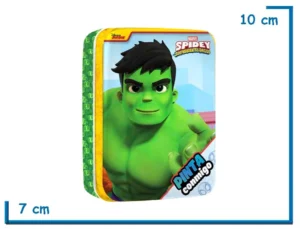 PINTA CONMIGO SPIDEY AF LATA HULK