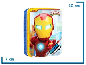 PINTA CONMIGO SPIDEY AF LATA IRON MAN