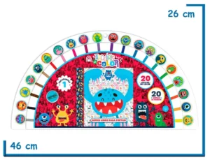ARCOIRIS DE COLOR CRAZY MONSTERS