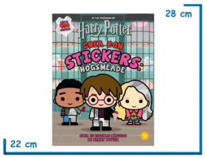 LIBRO HARRY POTTER CREA CON STICKERS HOGSMEADE
