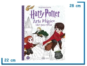 LIBRO HARRY POTTER ARTE MAGICO LIBRO PARA COLOREAR