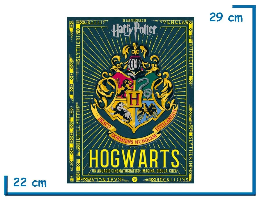 LIBRO HARRY POTTER HOGWARTS ANUARIO CINEMATOGRAFICO