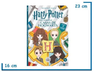 LIBRO HARRY POTTER TODO SOBRE LAS CASAS DE HOGWARTS