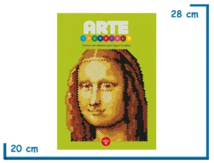 LIBRO ARTE INCREIBLE COLOREA POR NUMEROS PARA LOGRAR LA CALMA