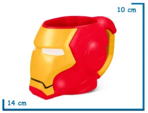 IRON MAN TAZA 290 ML 3D