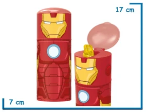 IRON MAN BOTELLA 350 ML CHARACTER SLIPPER